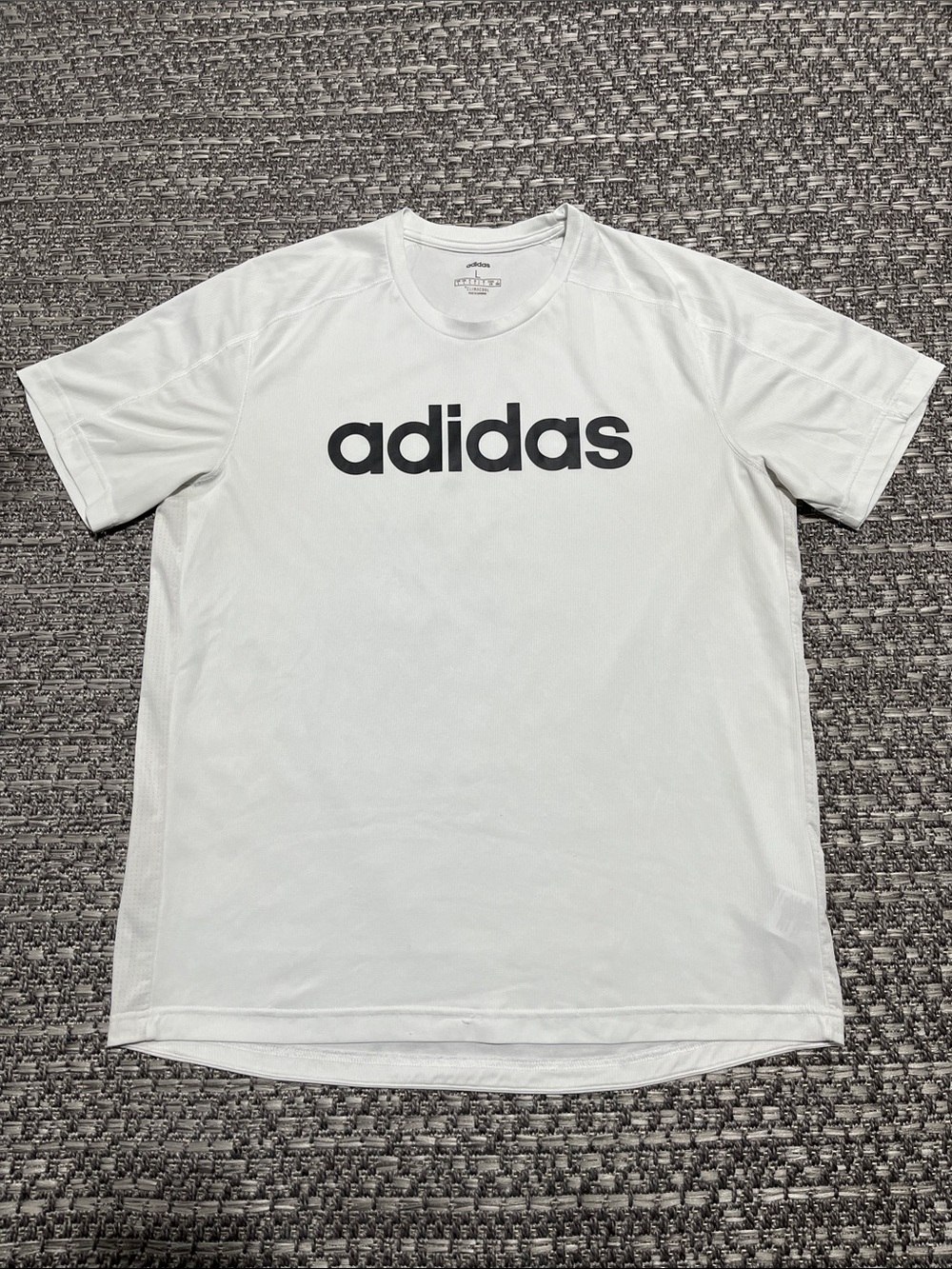 READ Adidas | Climacool White Tee Shirt